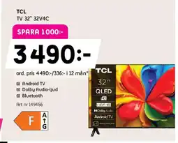 Elon TV 32" 32V4C erbjuda