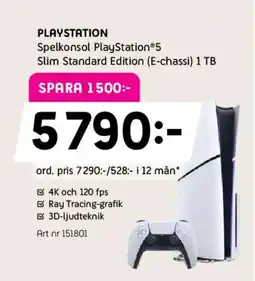 Elon Playstation Spelkonsol PlayStation®5 erbjuda