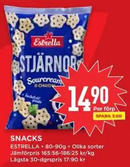 Willys Estrella Snacks erbjuda