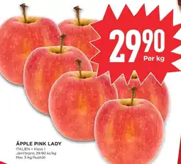 Willys Äpple pink lady erbjuda