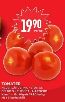 Willys Tomater erbjuda