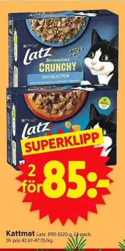 ICA Supermarket Latz Kattmat erbjuda