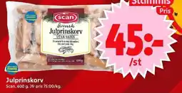 ICA Supermarket Scan Julprinskorv erbjuda