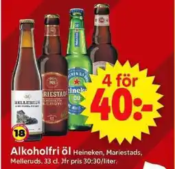 ICA Supermarket Alkoholfri öl Heineken, Mariestads, Melleruds erbjuda