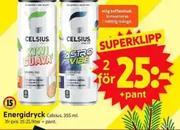 ICA Supermarket CELSIUS Energidryck erbjuda