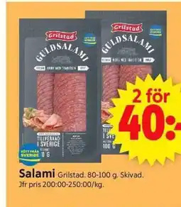ICA Supermarket Grilstad Salami erbjuda
