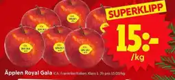 ICA Supermarket ICA Äpplen Royal Gala erbjuda