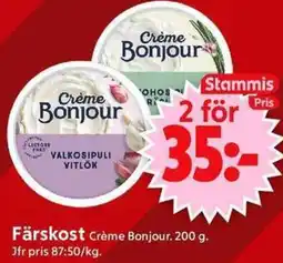 ICA Supermarket Crème Bonjour Färskost erbjuda