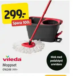 Jula Vileda Moppset erbjuda