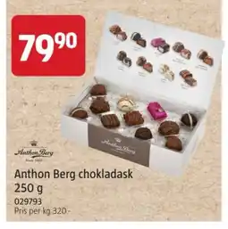 Jula Anthon Berg chokladask erbjuda