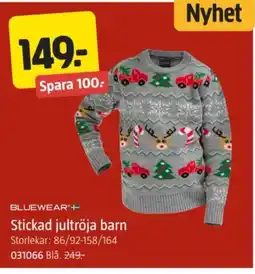 Jula Stickad jultröja barn erbjuda