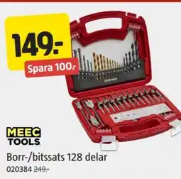 Jula Borr-/bitssats 128 delar erbjuda