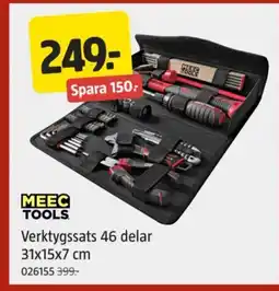 Jula Verktygssats 46 delar erbjuda