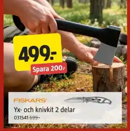 Jula Yx- och knivkit 2 delar erbjuda