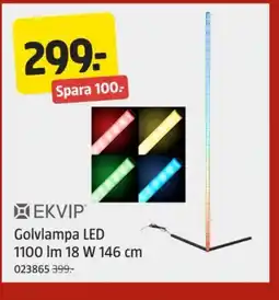 Jula Golvlampa LED 1100 Im 18 W erbjuda