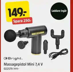 Jula Massagepistol Mini 7,4 V erbjuda