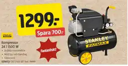 Jula Kompressor 24 l 1500 W erbjuda