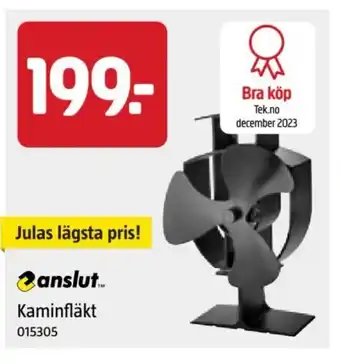 Jula Kaminfläkt erbjuda