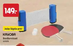 Jula KAYOBA Bordtennisset erbjuda