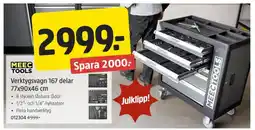 Jula Verktygsvagn 167 delar erbjuda