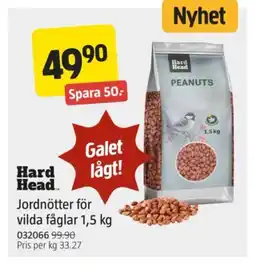 Jula Jordnötter för vilda fåglar erbjuda