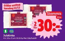 ICA Supermarket Julskinka erbjuda