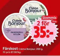 ICA Supermarket FÄRSKOST CRÈME BONJOUR erbjuda