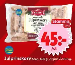 ICA Supermarket Julprinskorv erbjuda