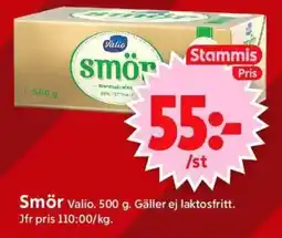 ICA Supermarket Smör Valio erbjuda
