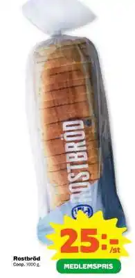 Stora Coop ROSTBRÖD erbjuda