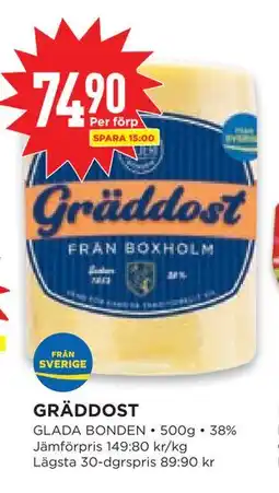 Willys Hemma GRÄDDOST erbjuda