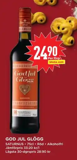 Willys Hemma GOD JUL GLÖGG erbjuda
