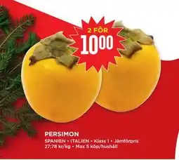 Willys Hemma PERSIMON erbjuda