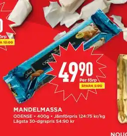 Willys MANDELMASSA erbjuda