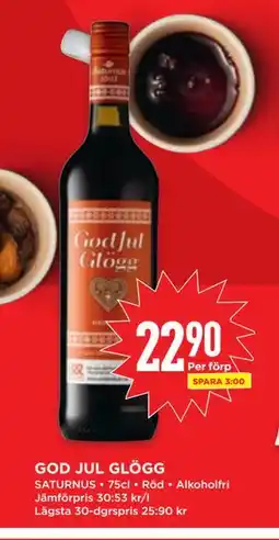 Willys GOD JUL GLÖGG erbjuda