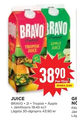 Willys JUICE erbjuda