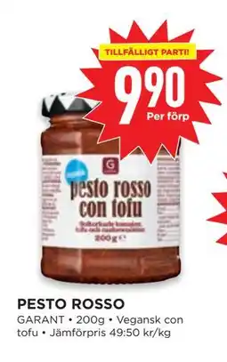 Willys PESTO ROSSO erbjuda