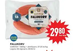 Willys FALUKORV erbjuda