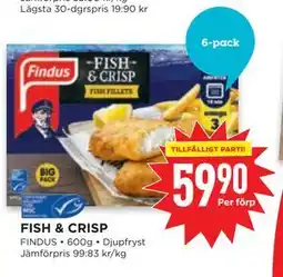 Willys FISH & CRISP erbjuda