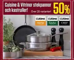 ÖoB Cuisine & Vitrinor stekpannor och kastruller! erbjuda