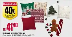 ÖoB KUDDAR & KUDDFODRAL erbjuda