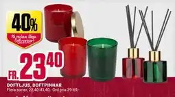 ÖoB DOFTLJUS, DOFTPINNAR erbjuda