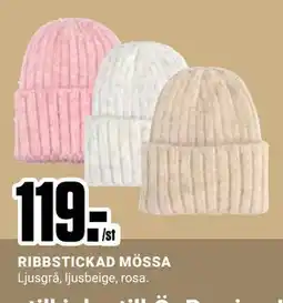 ÖoB RIBBSTICKAD MÖSSA erbjuda