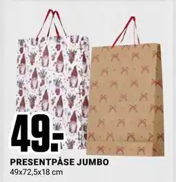 ÖoB PRESENTPÅSE JUMBO erbjuda