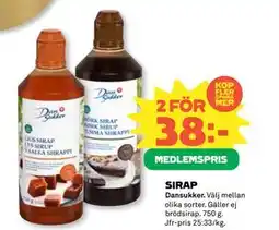 Coop Daglivs SIRAP, Medlemspris erbjuda