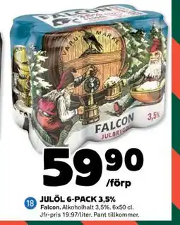 Coop Daglivs JULÖL 6-PACK 3,5% erbjuda