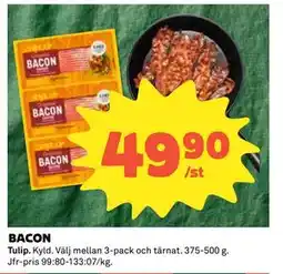 Coop Daglivs BACON erbjuda