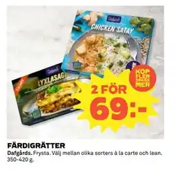 Coop Daglivs FÄRDIGRÄTTER erbjuda
