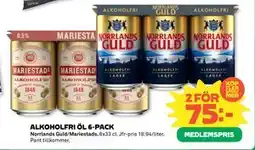Coop Daglivs ALKOHOLFRI ÖL 6-PACK, Medlemspris erbjuda