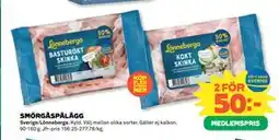 Coop Daglivs SMÖRGÅSPÅLÄGG, Medlemspris erbjuda